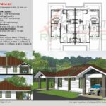 Plan: B1A-13 (1,398 sqf) 1 Tingkat Semi-D <1,400sqf