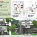 Plan: D2-21 (2,040 sqf ) 2 Tingkat <3,000sqf