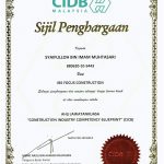 Sijil-Sijil Penghargaan